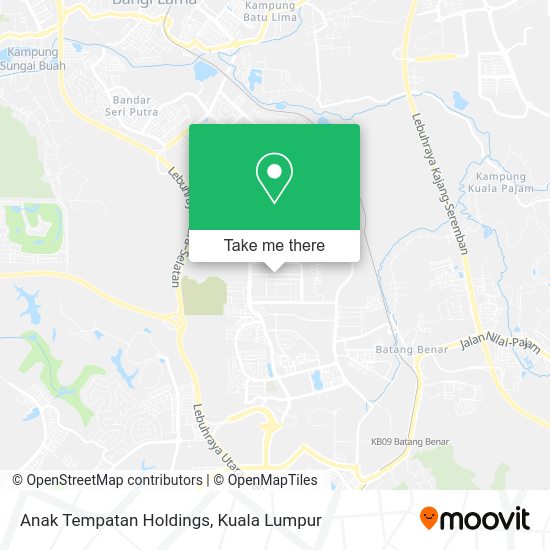 Anak Tempatan Holdings map