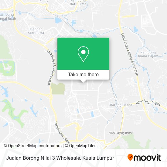 Jualan Borong Nilai 3 Wholesale map