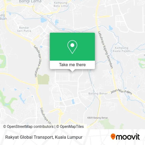 Rakyat Global Transport map