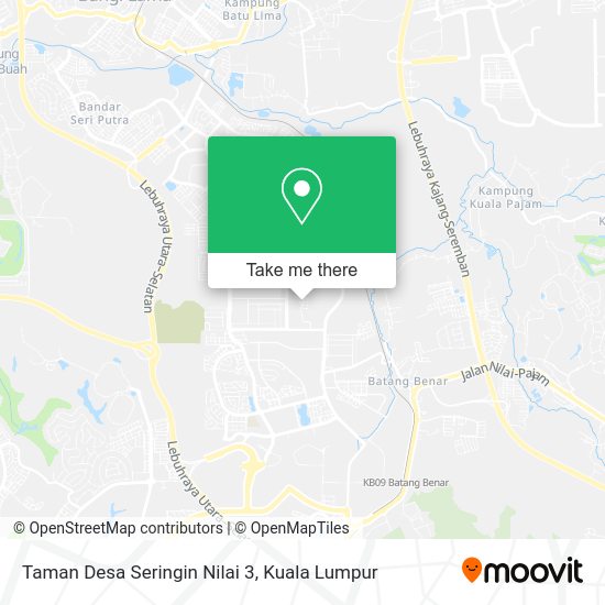 Peta Taman Desa Seringin Nilai 3
