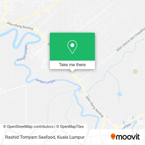 Rashid Tomyam Seafood map