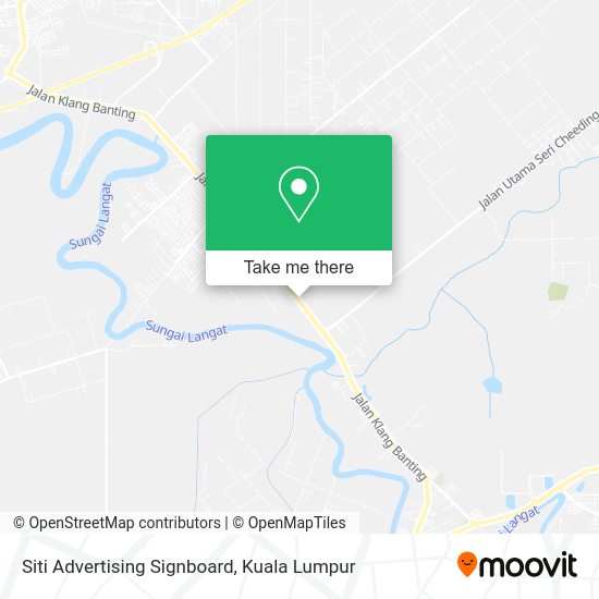 Siti Advertising Signboard map