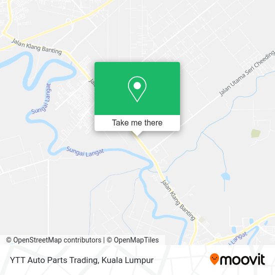 YTT Auto Parts Trading map