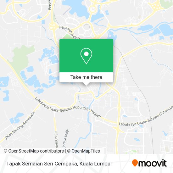 Peta Tapak Semaian Seri Cempaka