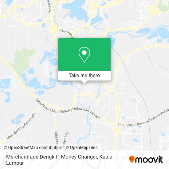 Merchantrade Dengkil - Money Changer map