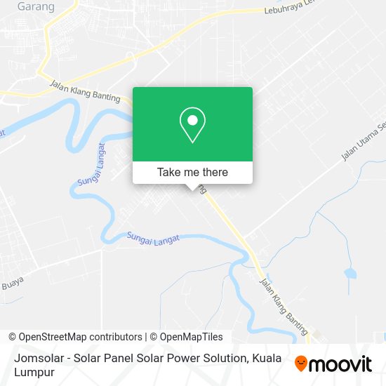 Peta Jomsolar - Solar Panel Solar Power Solution
