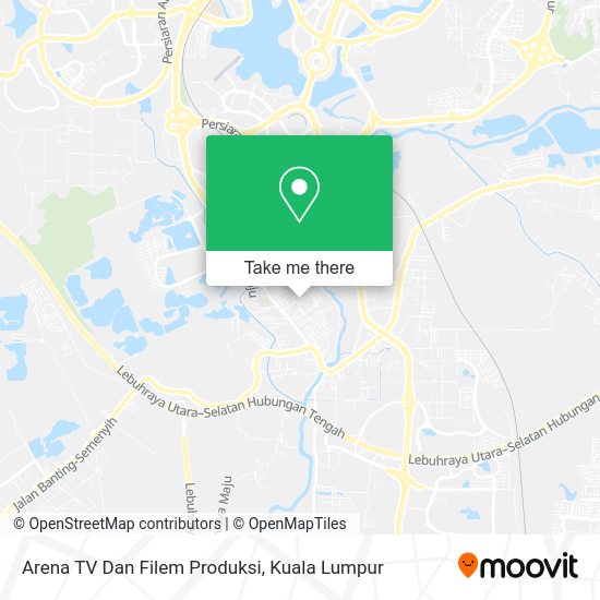 Arena TV Dan Filem Produksi map