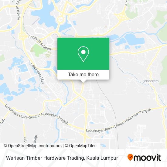Warisan Timber Hardware Trading map