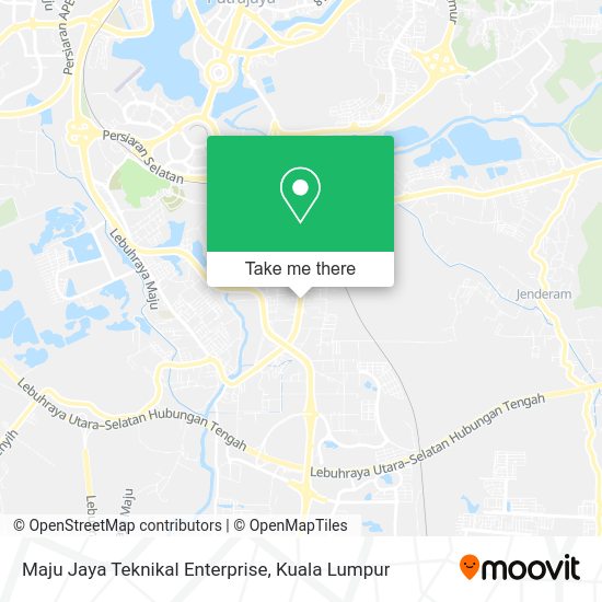 Maju Jaya Teknikal Enterprise map