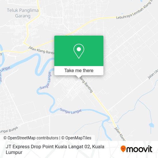 Peta JT Express Drop Point Kuala Langat 02