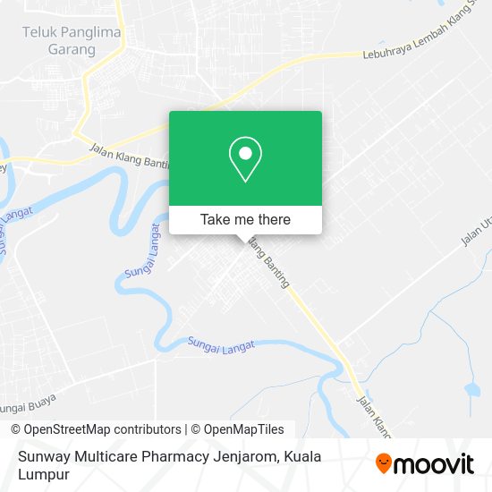 Peta Sunway Multicare Pharmacy Jenjarom