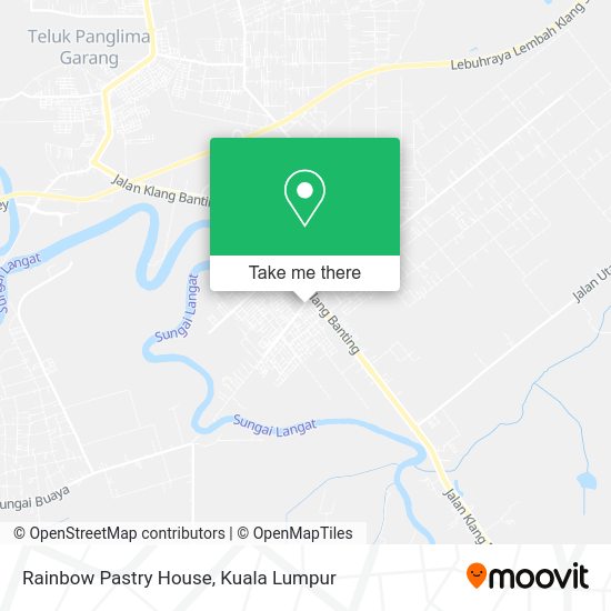 Rainbow Pastry House map