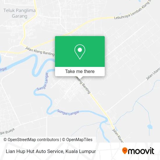 Lian Hup Hut Auto Service map