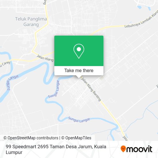 Peta 99 Speedmart 2695 Taman Desa Jarum