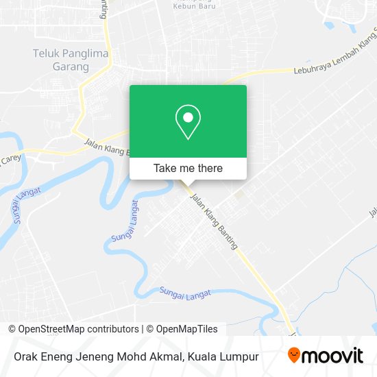 Peta Orak Eneng Jeneng Mohd Akmal