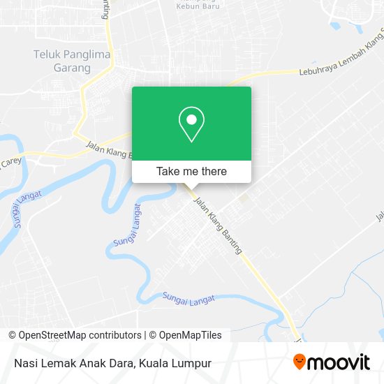 Nasi Lemak Anak Dara map