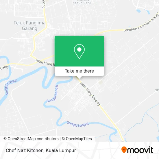 Chef Naz Kitchen map