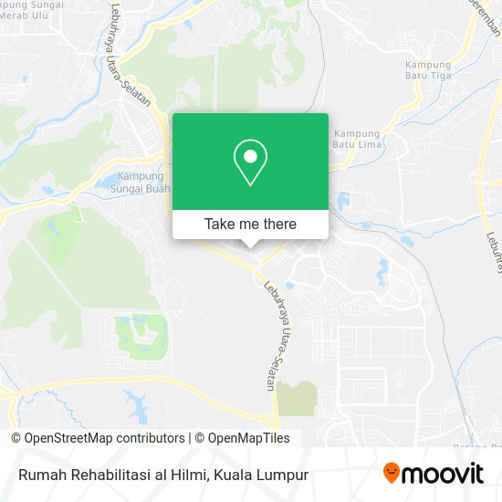 Peta Rumah Rehabilitasi al Hilmi