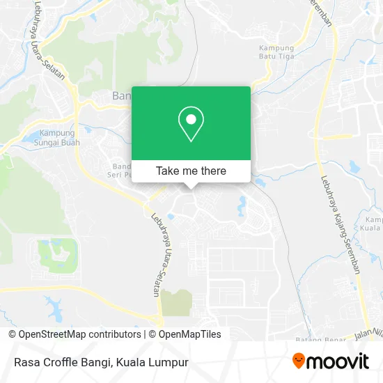 Rasa Croffle Bangi map