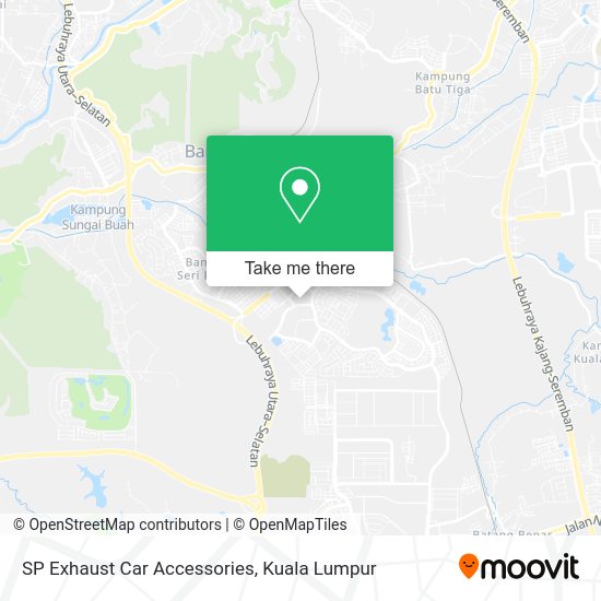 SP Exhaust Car Accessories map