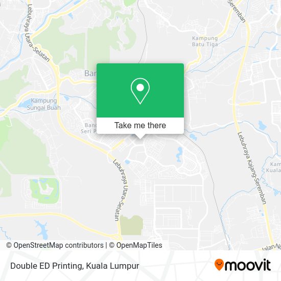 Double ED Printing map