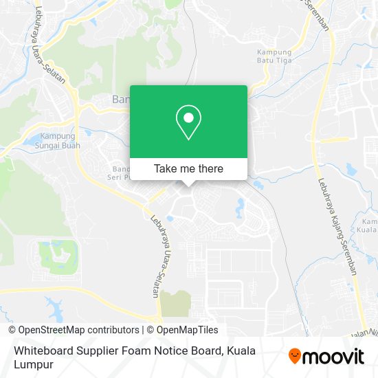Whiteboard Supplier Foam Notice Board map