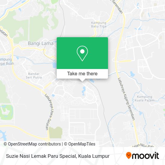 Suzie Nasi Lemak Paru Special map