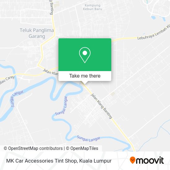 MK Car Accessories Tint Shop map