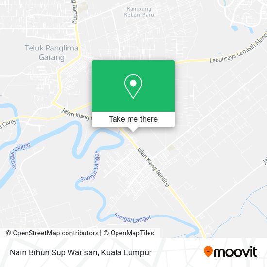 Peta Nain Bihun Sup Warisan