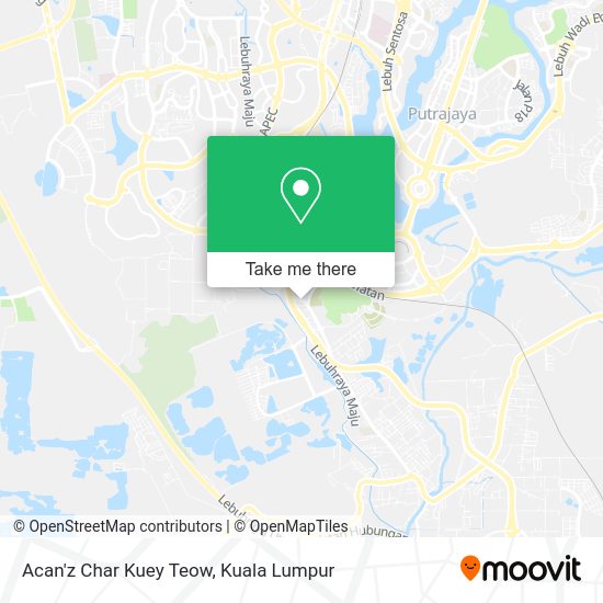 Acan'z Char Kuey Teow map