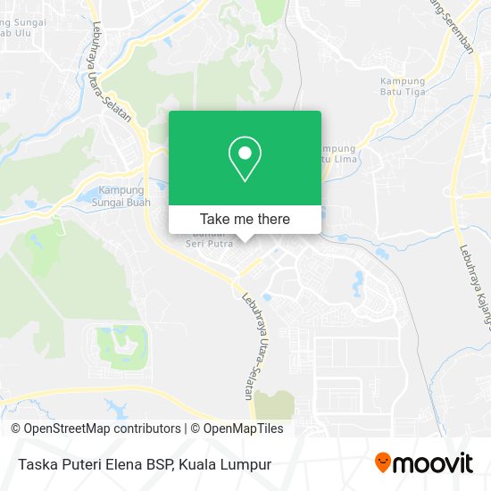 Taska Puteri Elena BSP map