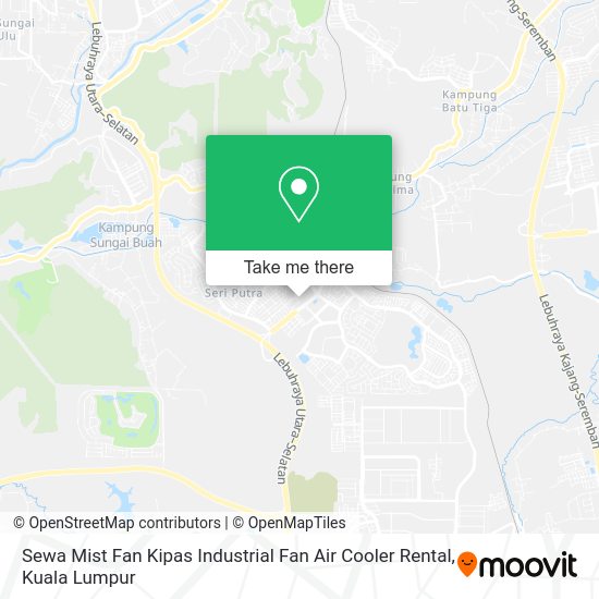 Sewa Mist Fan Kipas Industrial Fan Air Cooler Rental map