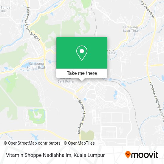 Peta Vitamin Shoppe Nadiahhalim