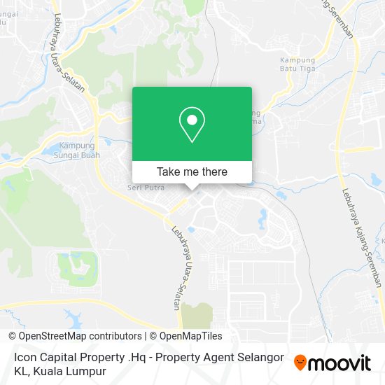 Icon Capital Property .Hq - Property Agent Selangor KL map