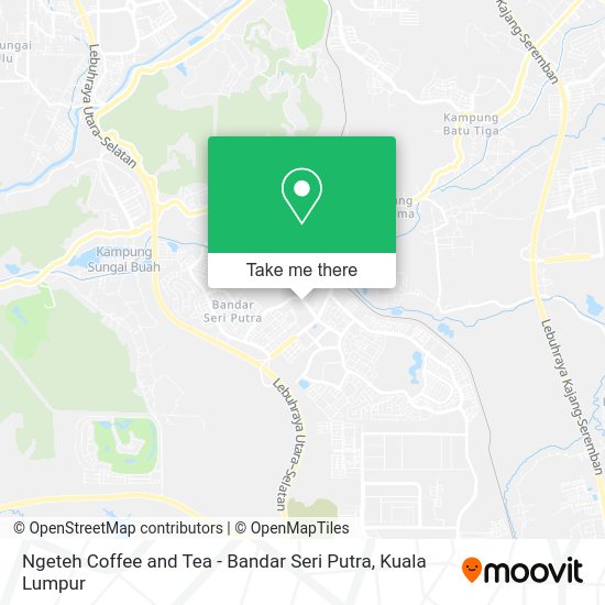 Peta Ngeteh Coffee and Tea - Bandar Seri Putra