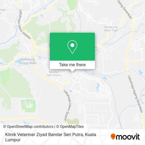 Klinik Veterinar Ziyad Bandar Seri Putra map