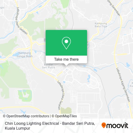 Peta Chin Loong Lighting Electrical - Bandar Seri Putra
