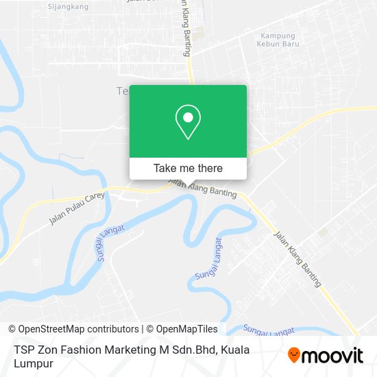 TSP Zon Fashion Marketing M Sdn.Bhd map