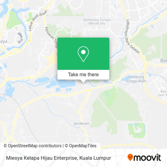 Miesya Kelapa Hijau Enterprise map