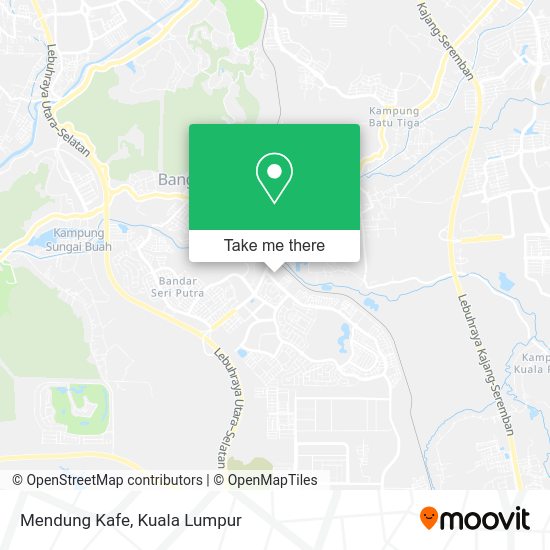 Mendung Kafe map