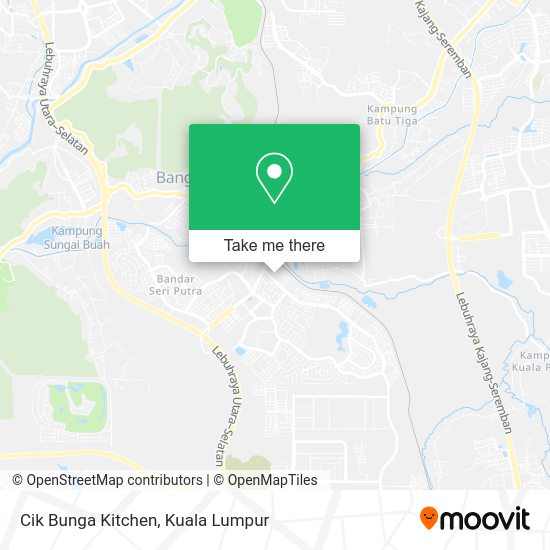 Peta Cik Bunga Kitchen
