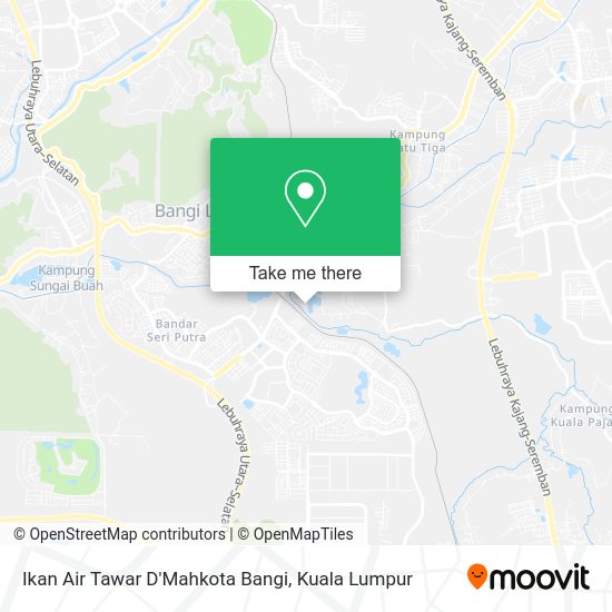 Peta Ikan Air Tawar D'Mahkota Bangi