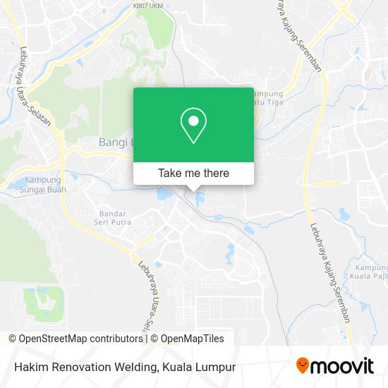 Hakim Renovation Welding map