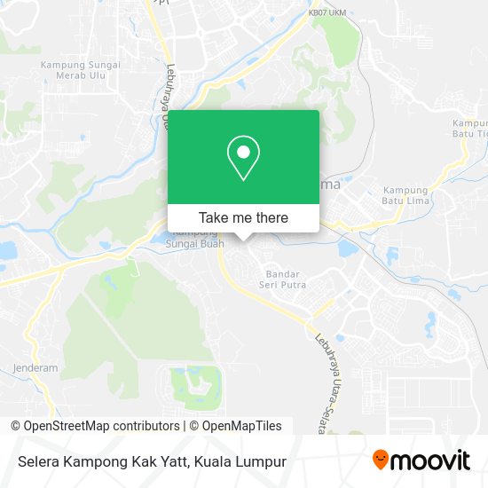 Peta Selera Kampong Kak Yatt