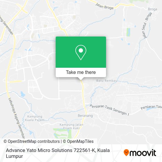 Advance Yato Micro Solutions 722561-K map