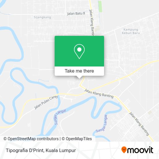 Tipografia D'Print map