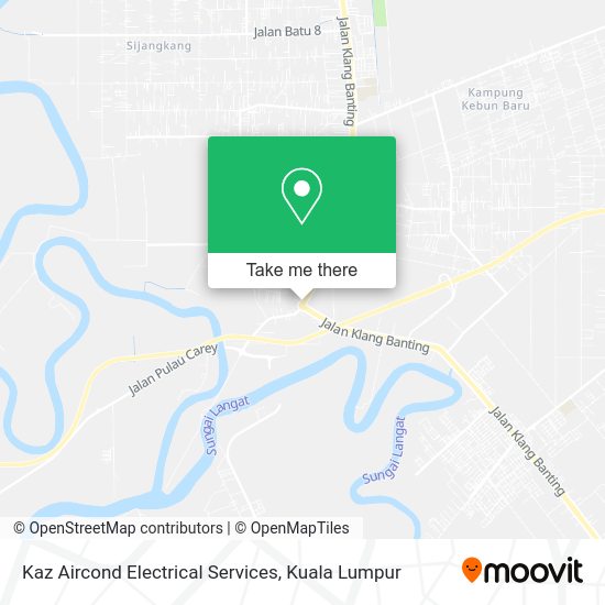 Kaz Aircond Electrical Services map