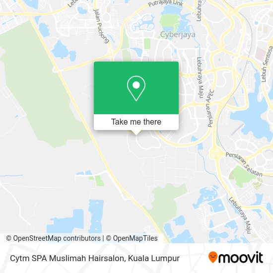 Cytm SPA Muslimah Hairsalon map