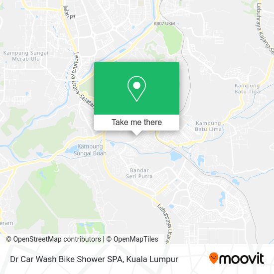 Dr Car Wash Bike Shower SPA map