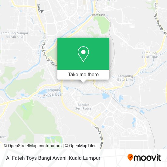 Al Fateh Toys Bangi Awani map